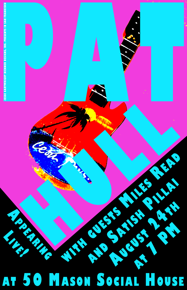 Poster 0000106 - Pat Hull - Live! At 50 Mason Social House - 2012.08.24 (Poster)