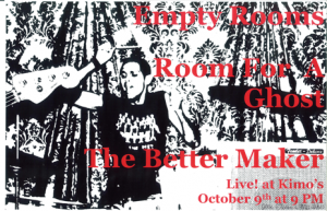 Poster 0000029 - Room For A Ghost - Live! At Kimo's - 2008.10.09 (Poster)