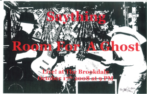 Poster 0000031 - Room For A Ghost - Live! At The Brookdale Lodge - 2008.10.17 (Poster)