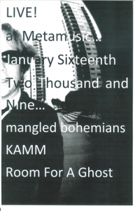 Poster 0000043 - Room For A Ghost- Live! At The Hole In The Wall Saloon - 2008.01.16 (Poster)