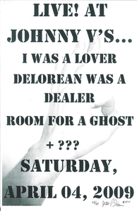 Poster 0000061 - Room For A Ghost - Live! Johnny V's - 2009.04.04 (Poster)